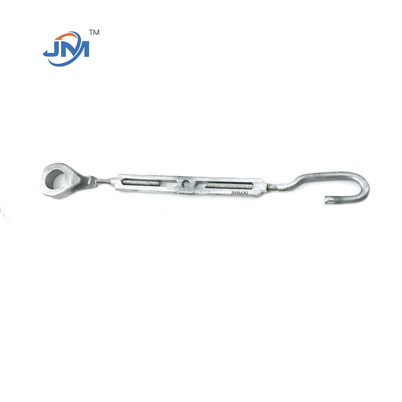 Hot-dip Galvanized Open Body Turnbuckle Bolts