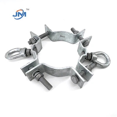 Montažna stezaljka od vruće pocinčanog stupnog pojasa
